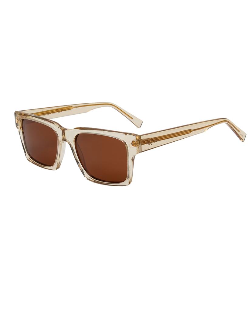 ted-smith unisex brown premium italian acetate sunglasses with polarized lenses for men & women - 21711859 - Standard Image - 2