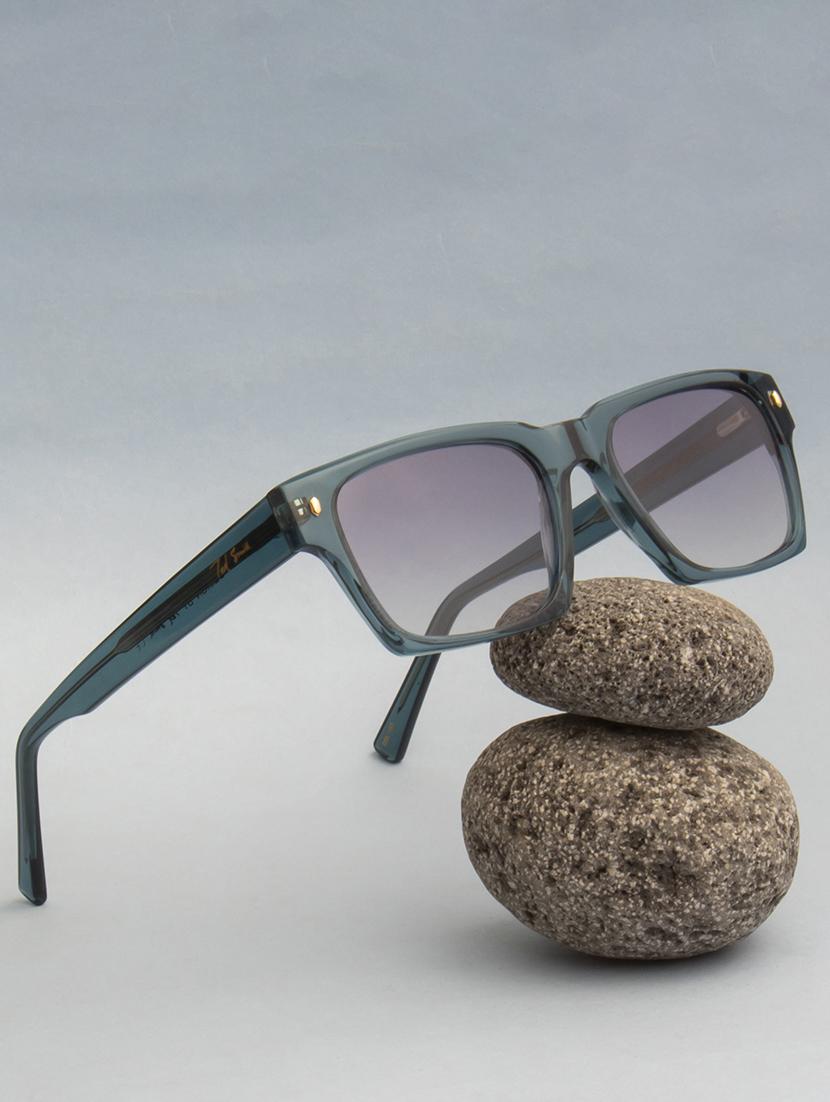 ted-smith unisex grey graded premium italian acetate sunglasses with polarized lenses for men & women - 21711860 - Zoom Image - 0
