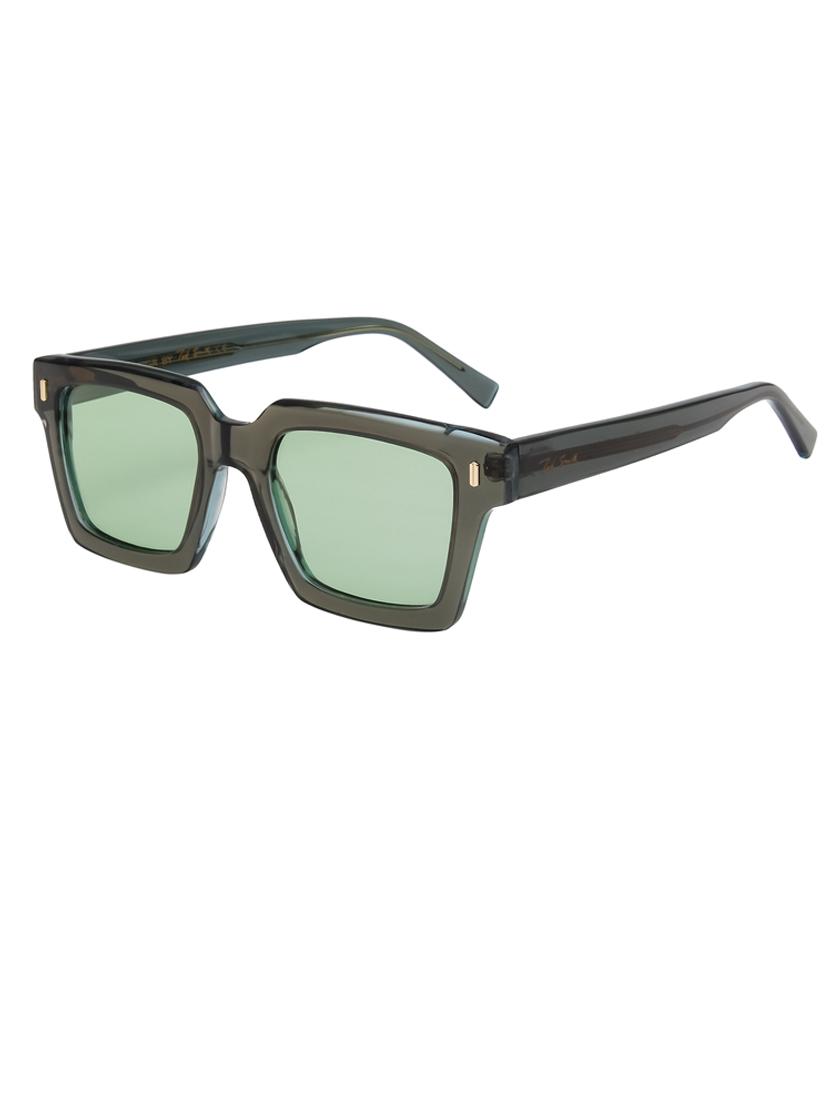 ted-smith unisex green premium italian acetate sunglasses with polarized lenses for men & women - 21711866 - Standard Image - 2