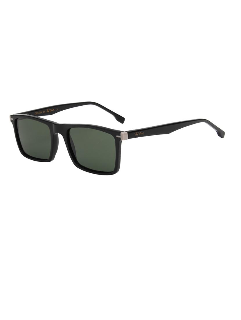 ted-smith unisex green premium italian acetate sunglasses with polarized lenses for men & women - 21711873 - Standard Image - 2