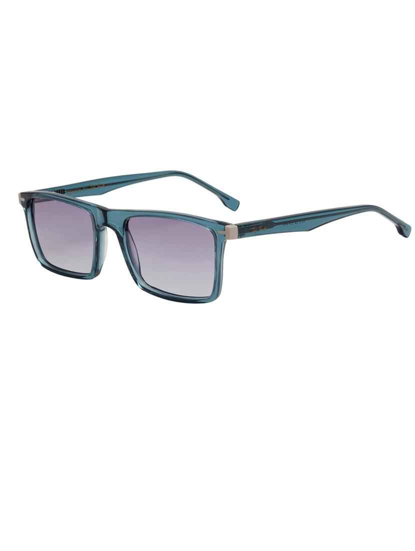 ted-smith unisex grey graded premium italian acetate sunglasses with polarized lenses for men & women - 21711874 - Standard Image - 2