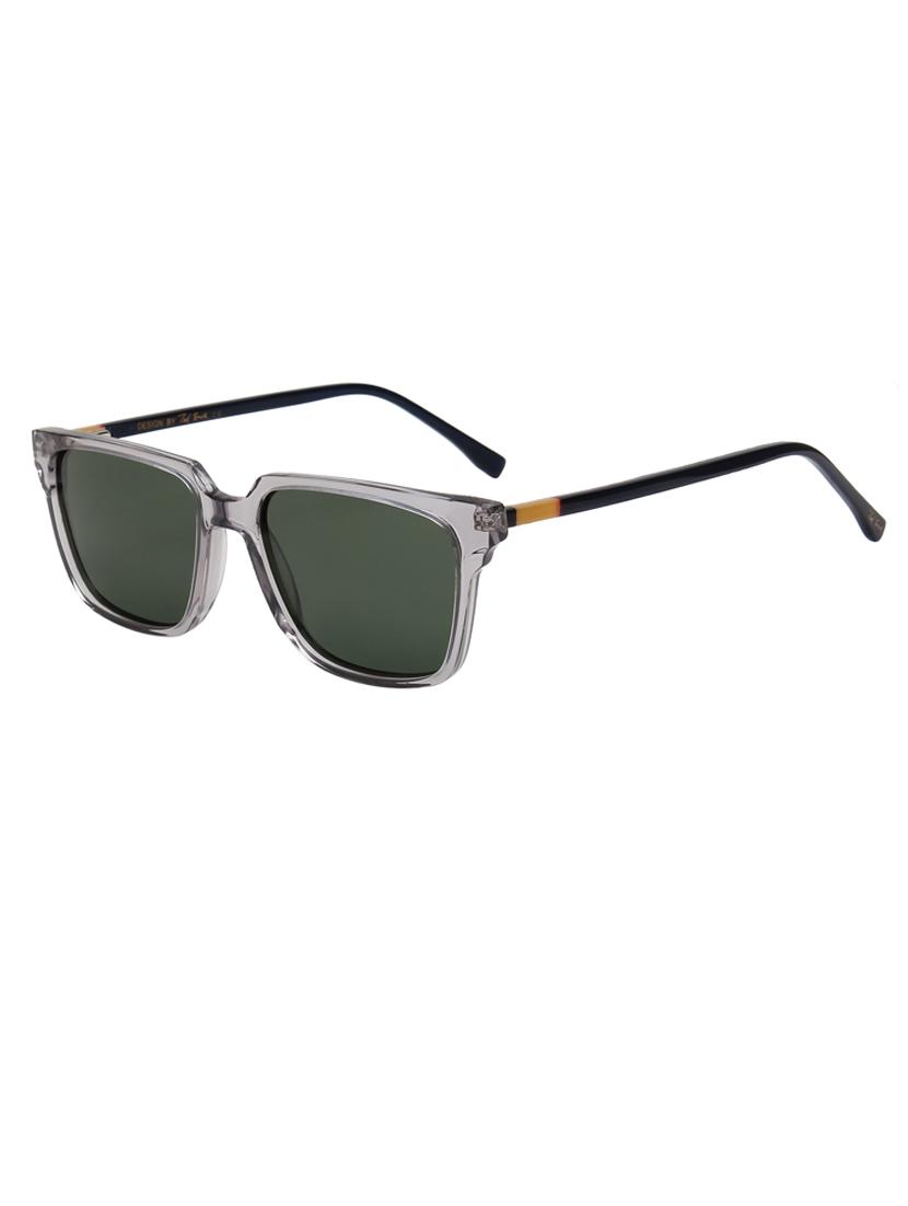 ted-smith unisex green premium italian acetate sunglasses with polarized lenses for men & women - 21711883 - Standard Image - 2