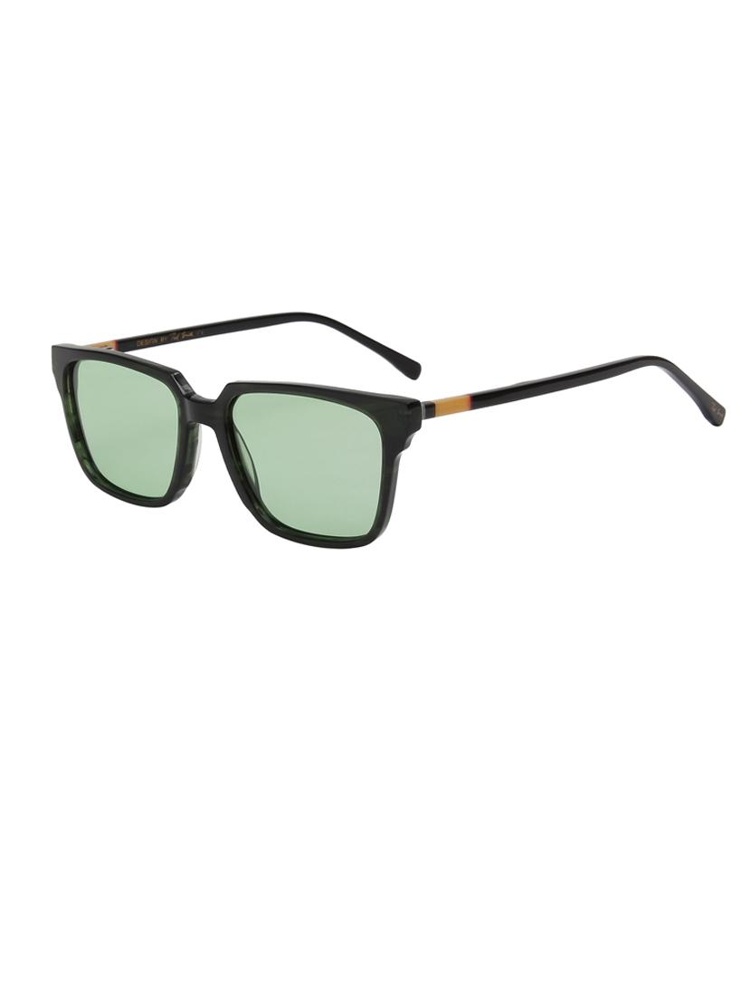 ted-smith unisex green premium italian acetate sunglasses with polarized lenses for men & women - 21711884 - Standard Image - 2