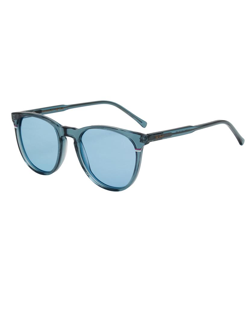 ted-smith unisex blue premium italian acetate sunglasses with polarized lenses for men & women - 21711888 - Standard Image - 2