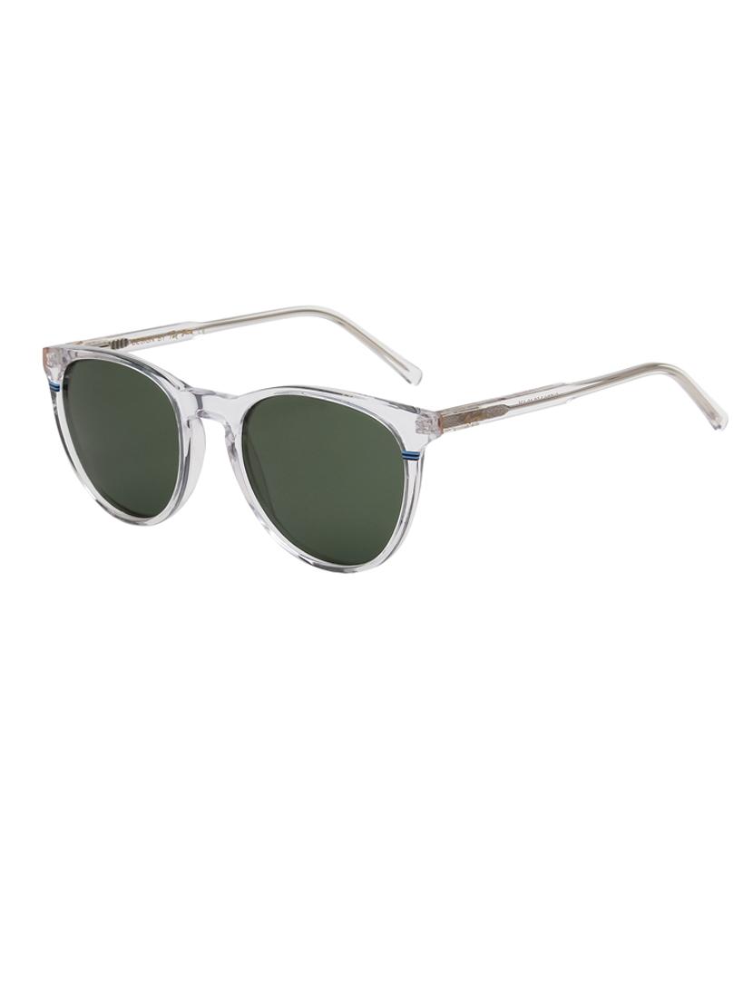 ted-smith unisex green premium italian acetate sunglasses with polarized lenses for men & women - 21711890 - Standard Image - 2
