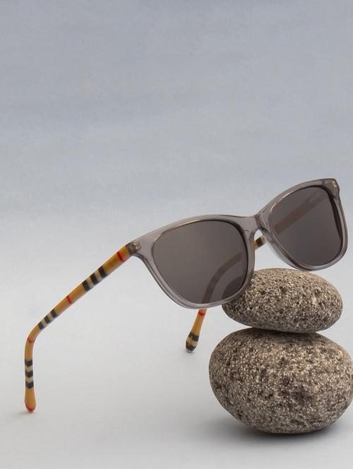 ted-smith women black premium italian acetate sunglasses with polarized lenses for men & women - 21711896 - Standard Image - 0