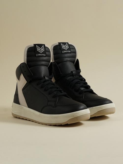 women black lace-up sneakers - 21711958 - Standard Image - 0