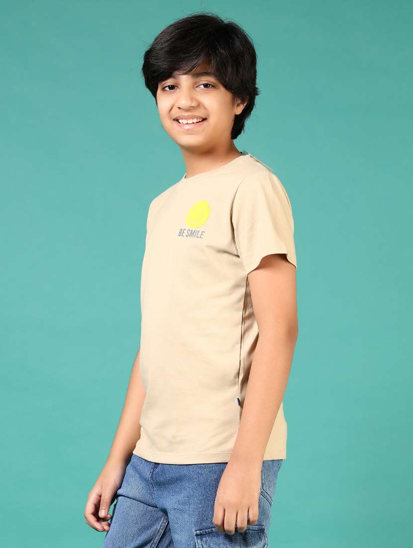 boys front & back print short sleeve t-shirt - 21712045 -  Standard Image - 2