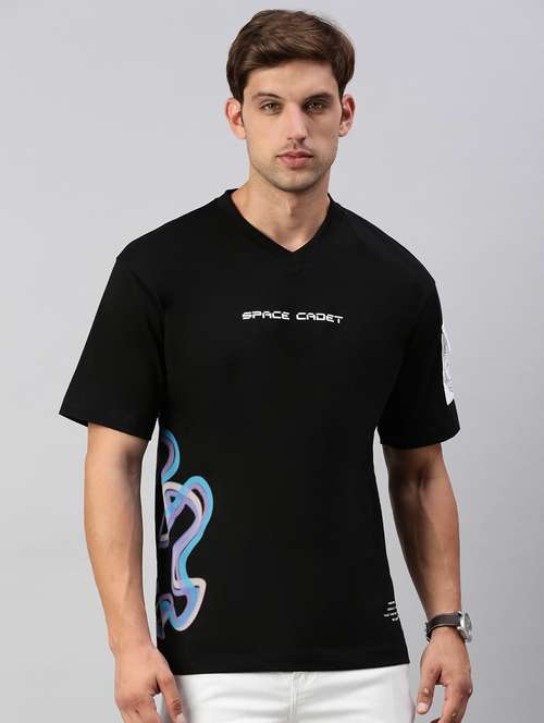 men printed short sleeves t-shirt - 21712298 -  Standard Image - 0