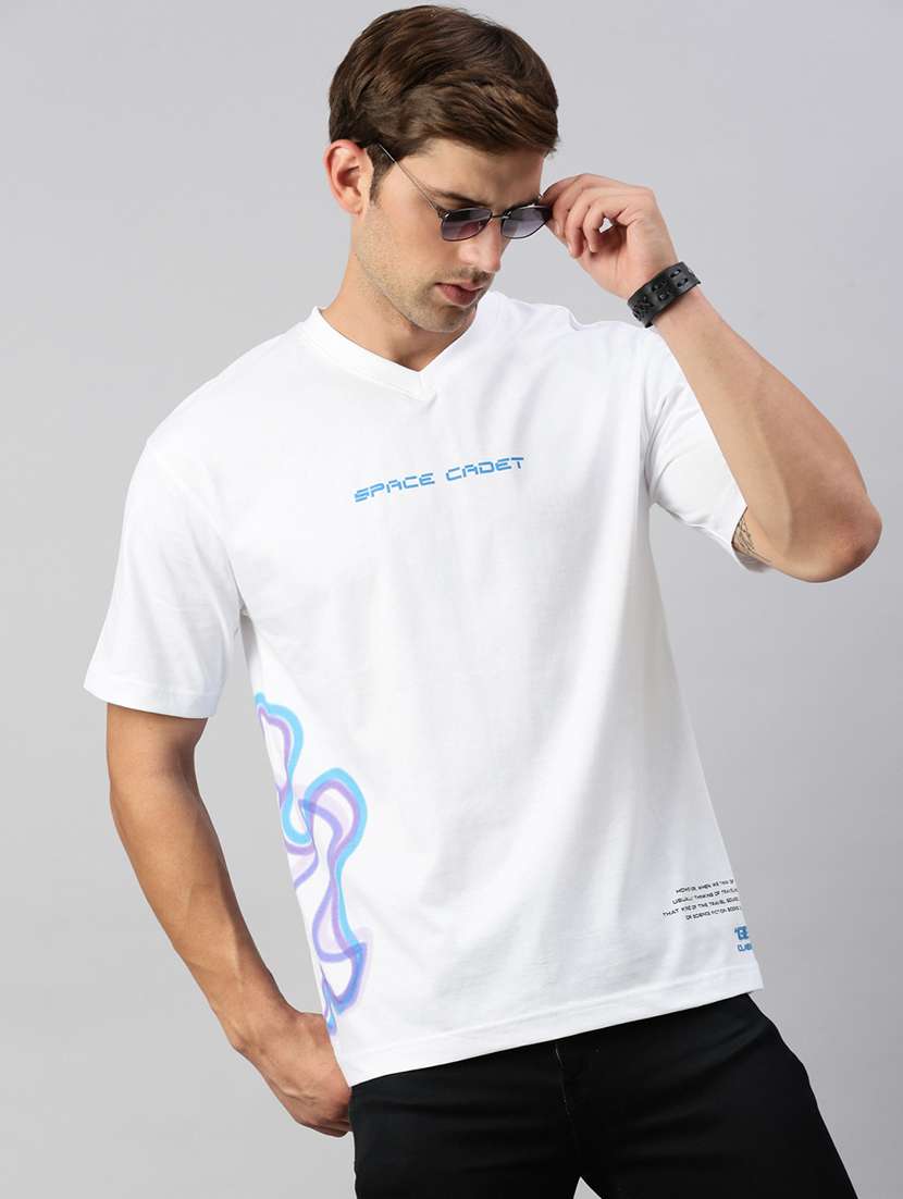 men printed short sleeves t-shirt - 21712299 -  Standard Image - 2