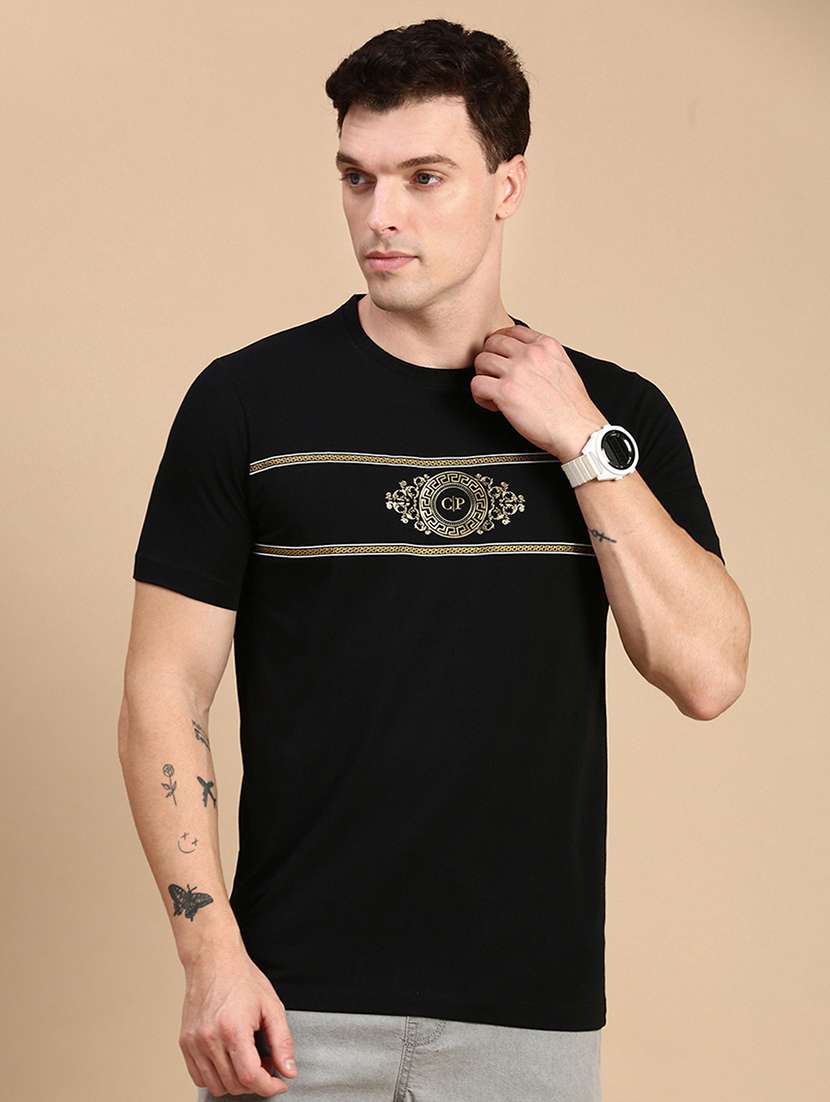men printed short sleeves t-shirt - 21712317 - Zoom Image - 0