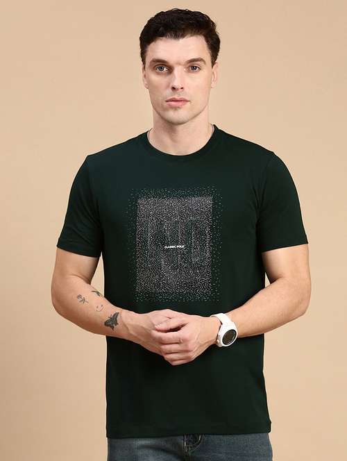 men printed short sleeves t-shirt - 21712319 -  Standard Image - 0