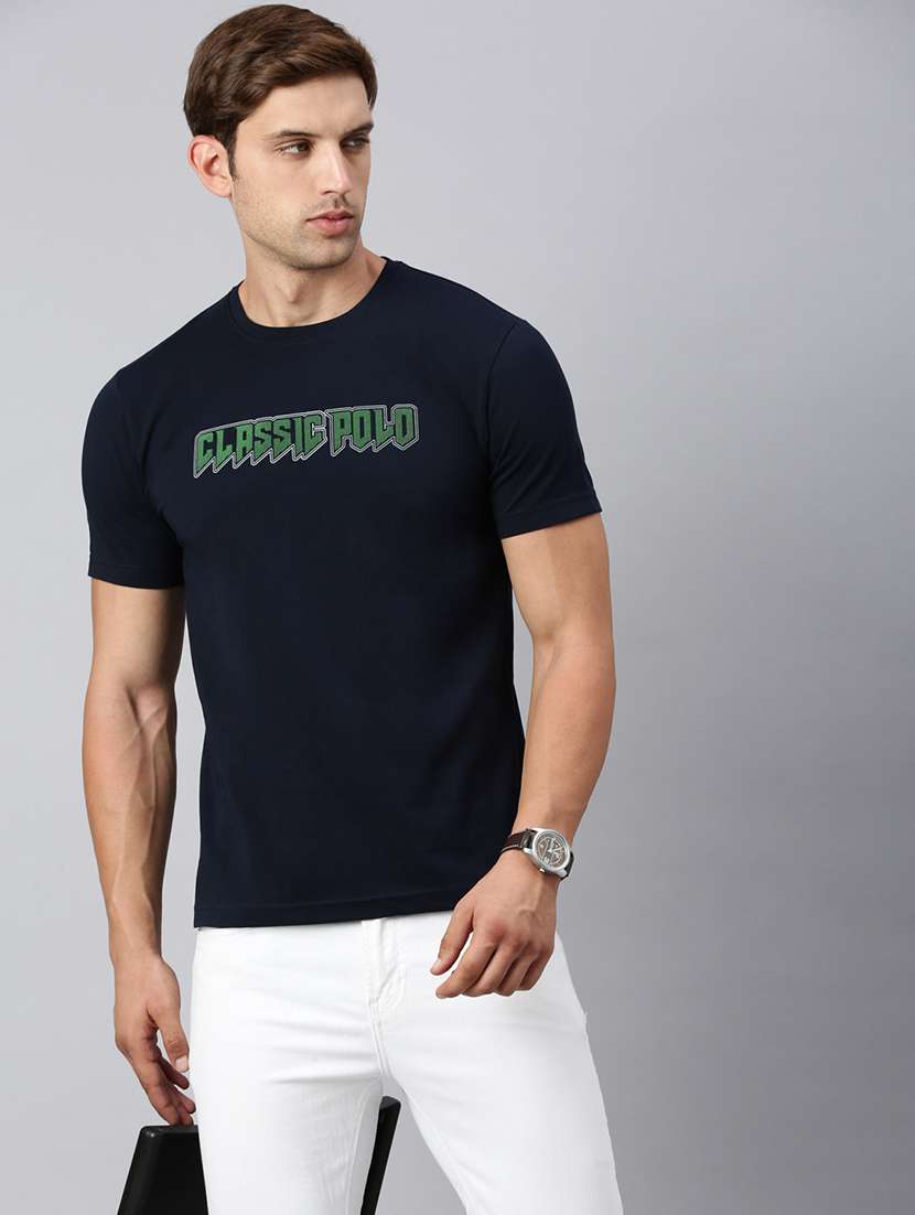 men printed short sleeves t-shirt - 21712330 - Standard Image - 2