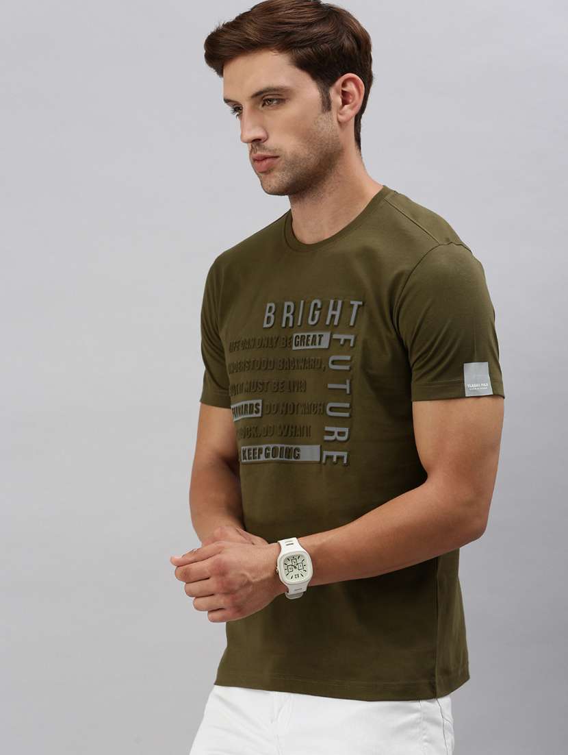 men printed short sleeves t-shirt - 21712332 -  Standard Image - 2