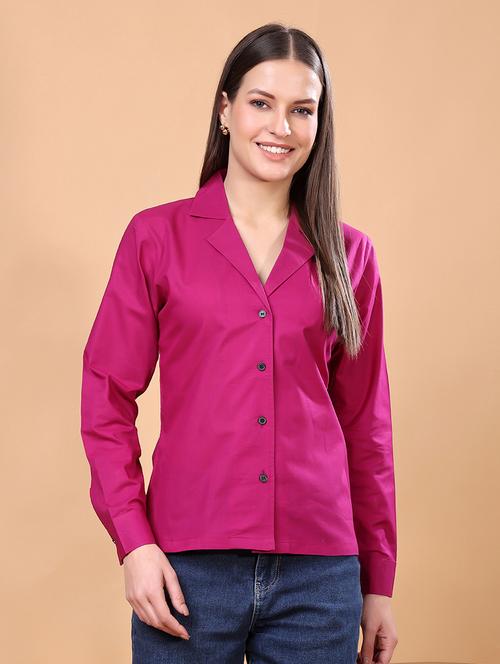 women solid long sleeve shirt - 21712512 -  Standard Image - 0