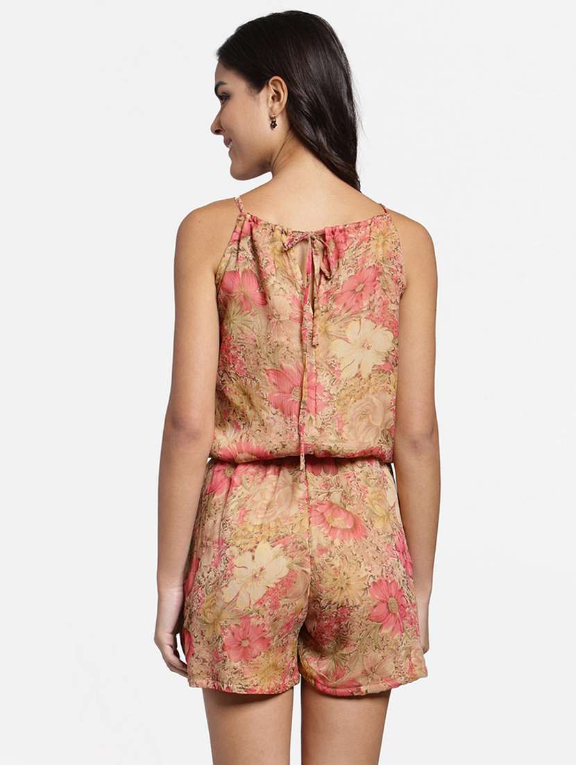 women floral print jumpsuit - 21712595 -  Standard Image - 2
