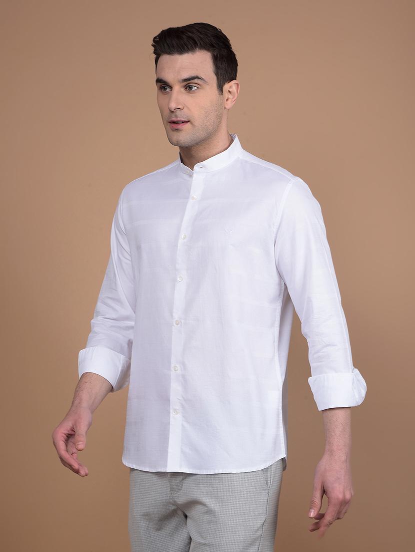 men solid long sleeve casual shirt - 21713392 - Standard Image - 2