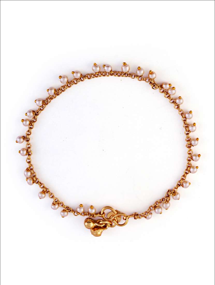 women gold plated anklet ( pack of 2) - 21713689 -  Standard Image - 2