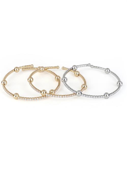 women pack of 3 alloy bangle - 21713699 - Standard Image - 0