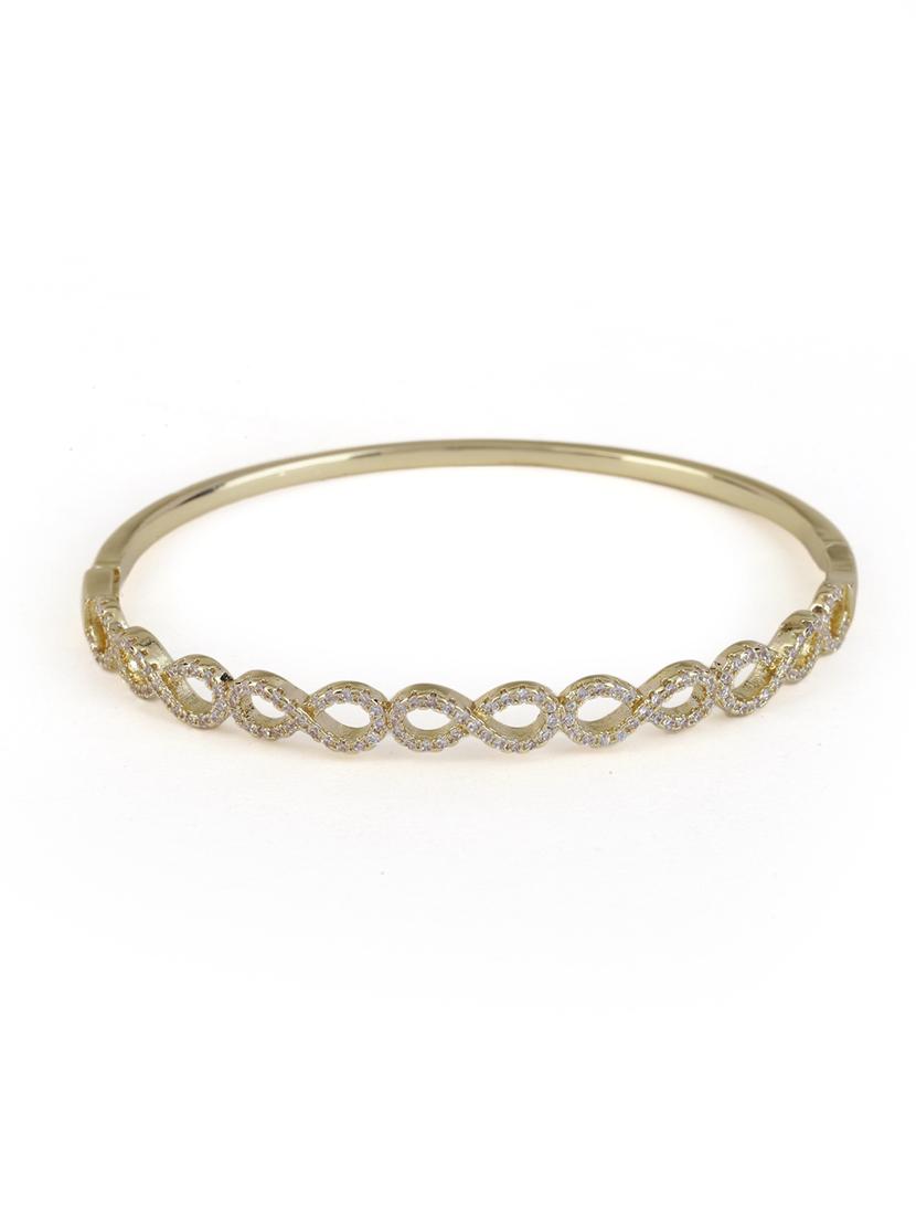 women gold tone embellished bangle - 21713700 -  Zoom Image - 0