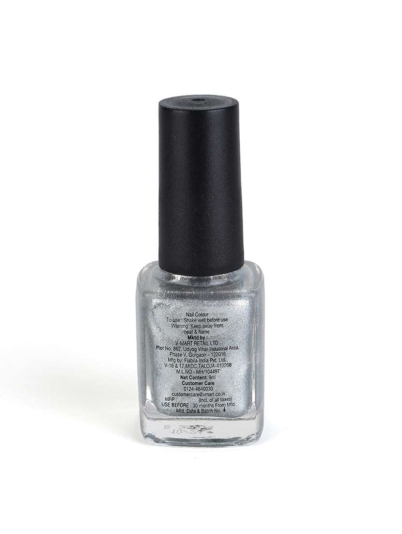 silver long lasting nail polish - 21713795 -  Standard Image - 2