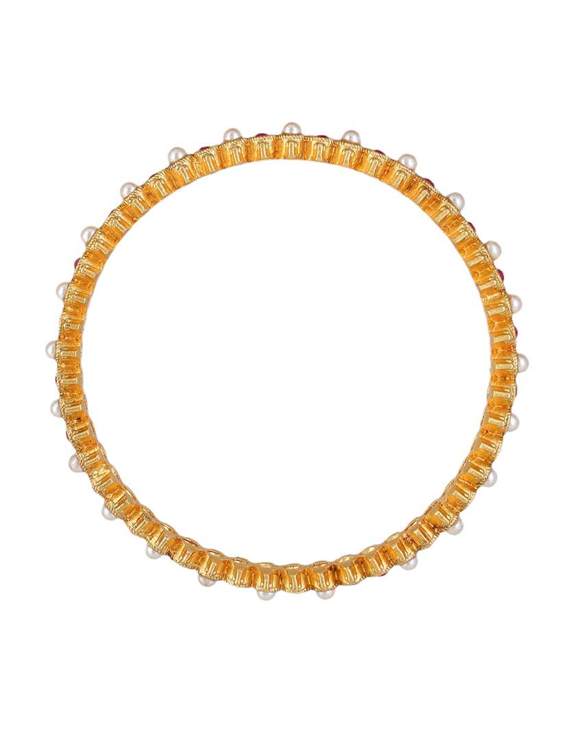 women alloy gold-plated bangle set  (pack of 2) - 21713824 -  Standard Image - 2