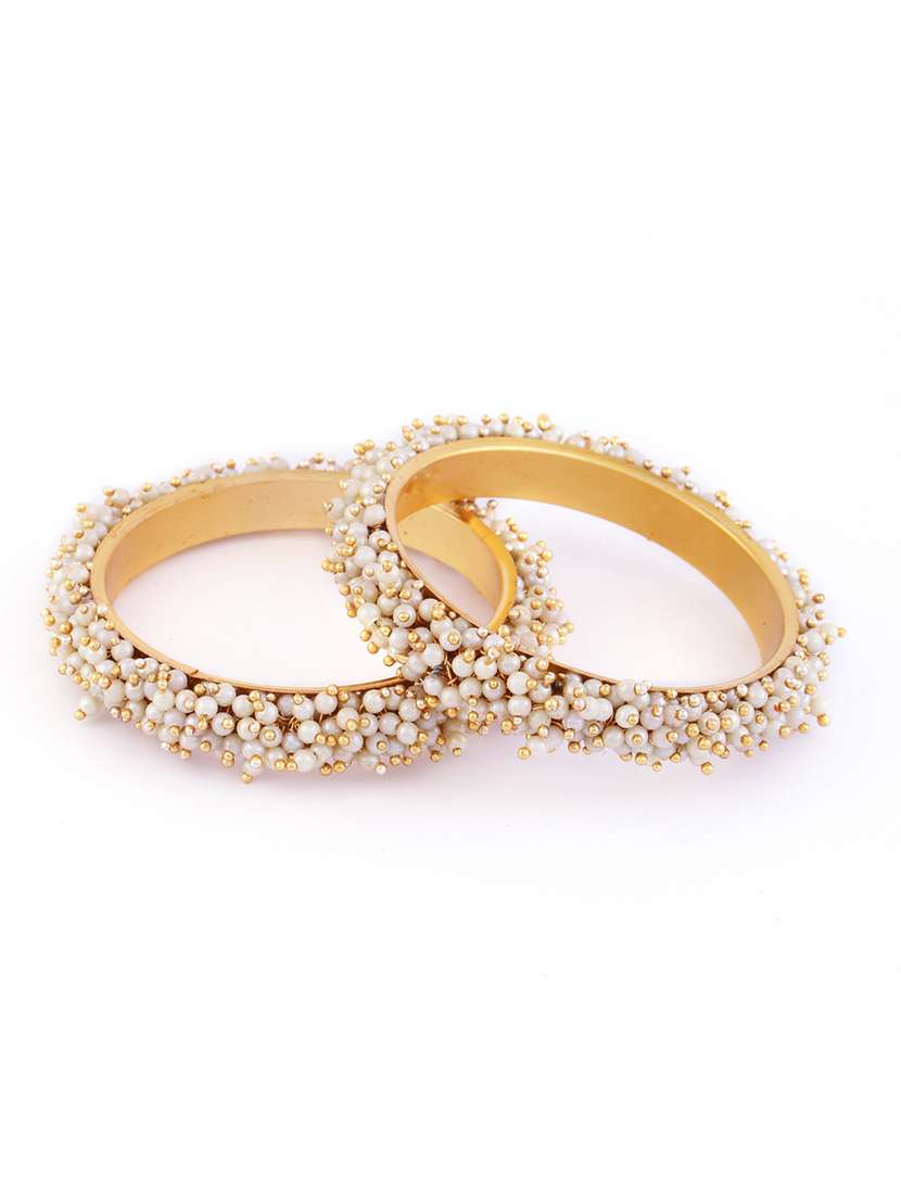 women alloy gold-plated bangle set  (pack of 2) - 21713832 -  Standard Image - 2