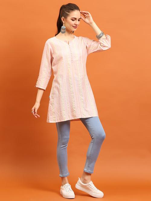women self designed straight kurti - 21714322 - Standard Image - 0