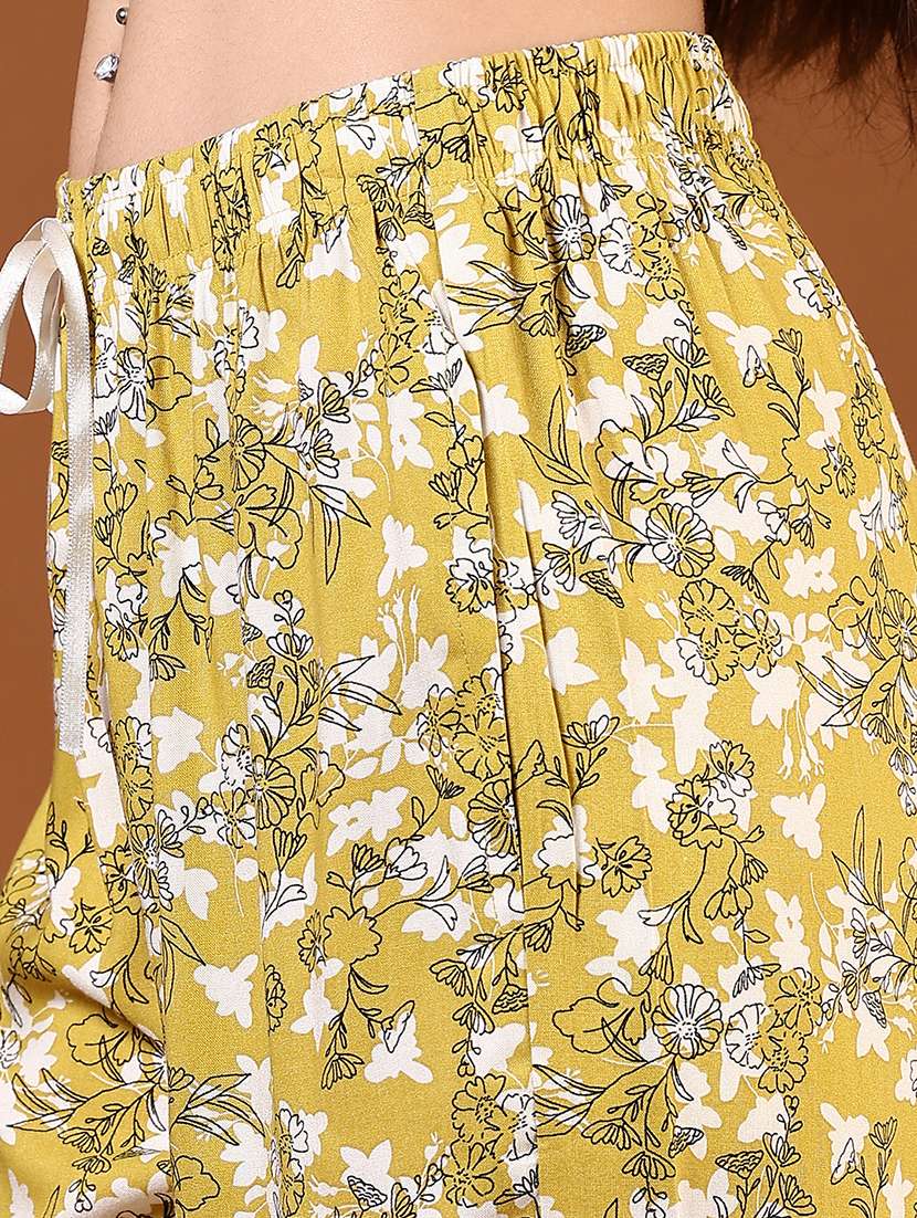 women printed low rise loungewear pajamas - 21715362 -  Standard Image - 2