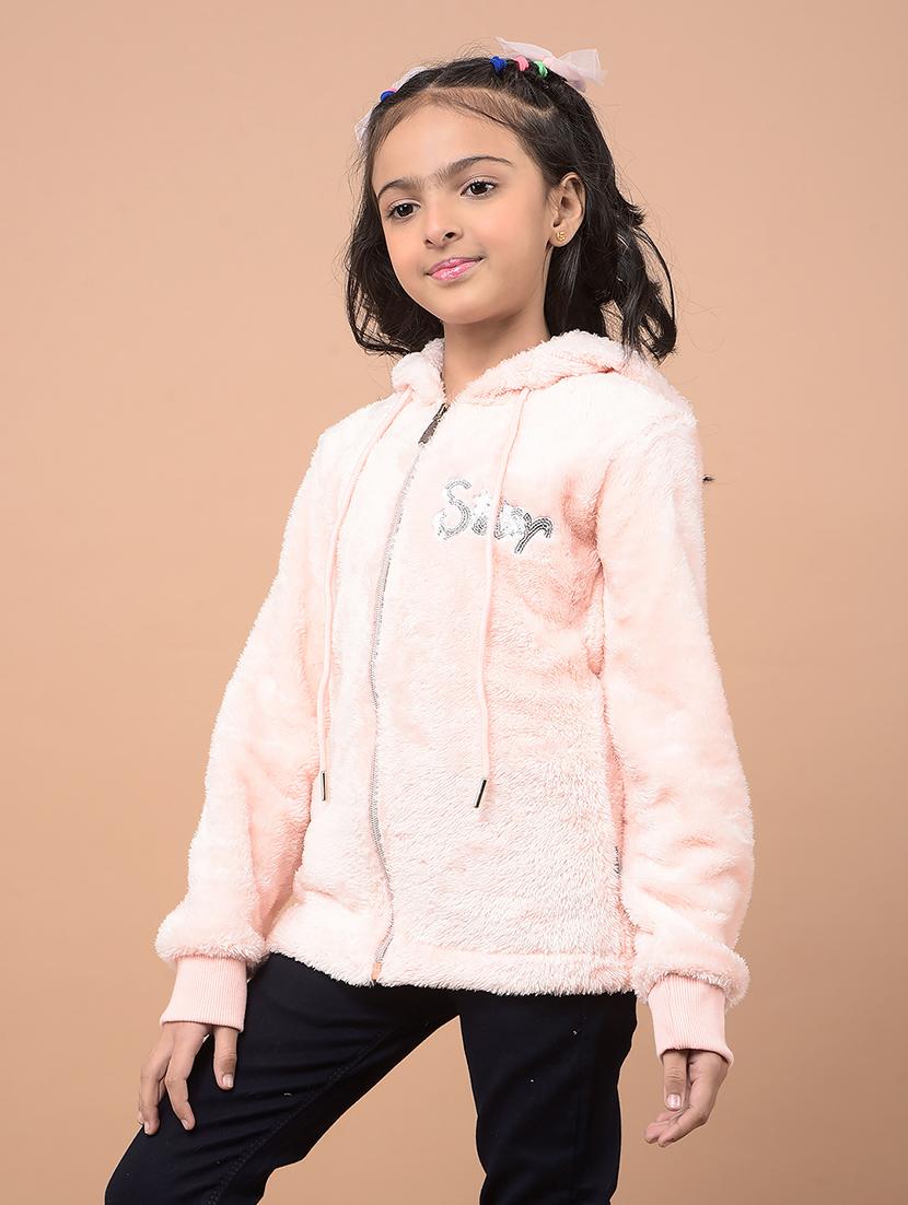 girls long sleeves plain sweatshirt - 21716479 - Standard Image - 2