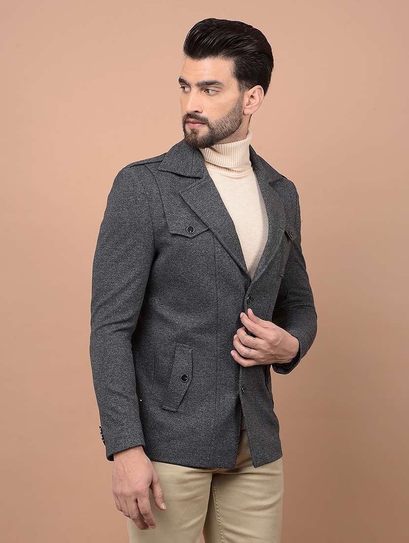 men single breasted formal blazer - 21716494 -  Standard Image - 2