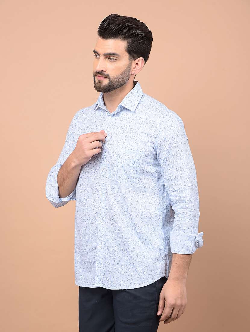 Men Long Sleeves Printed Casual Shirt - 21716534 -  Standard Image - 2