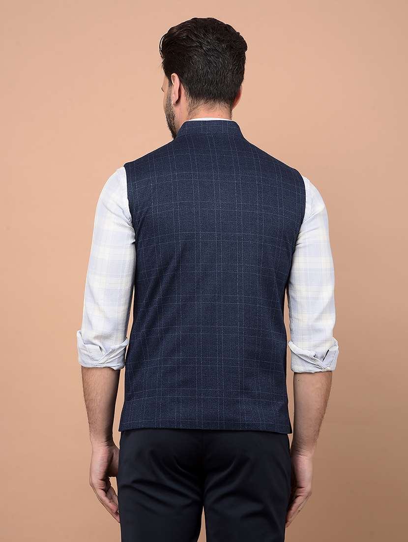 men checkered waist coat - 21716557 -  Standard Image - 2