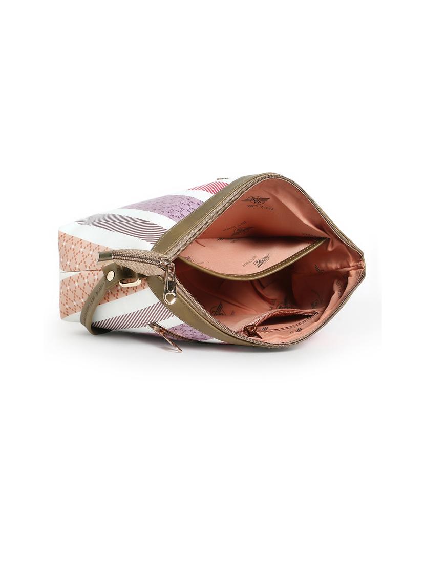 women printed sling bag - 21716900 - Standard Image - 2