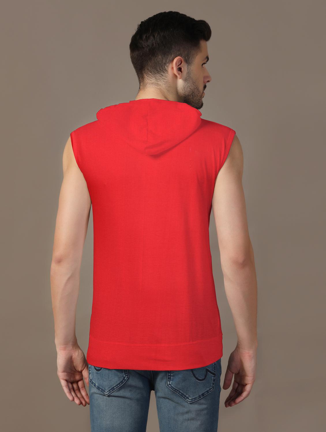 men sleeveless plain t-shirt - 21717481 - Standard Image - 2