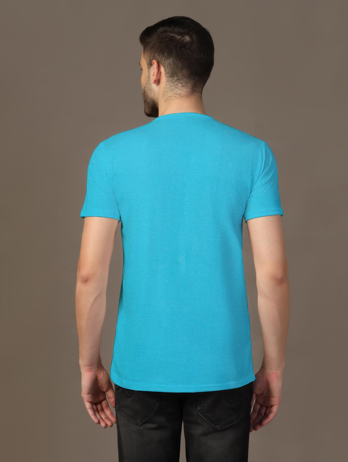 men short sleeves plain t-shirt - 21717580 - Standard Image - 2