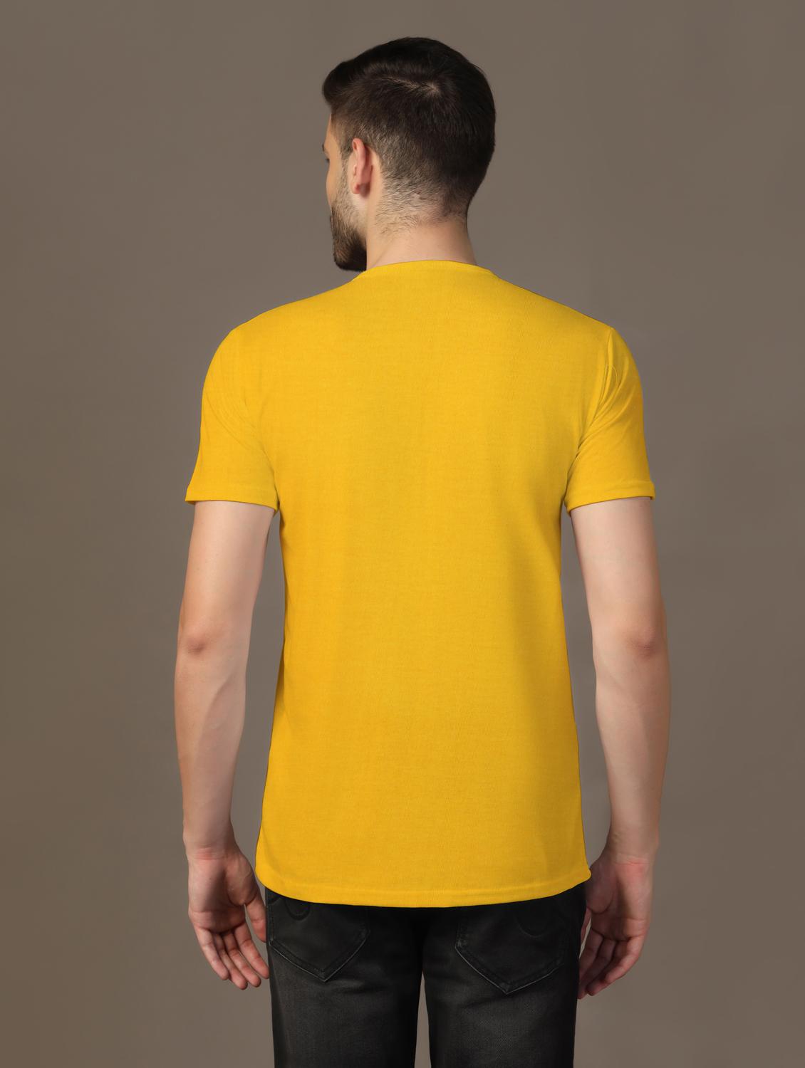 men short sleeves plain t-shirt - 21717584 - Standard Image - 2