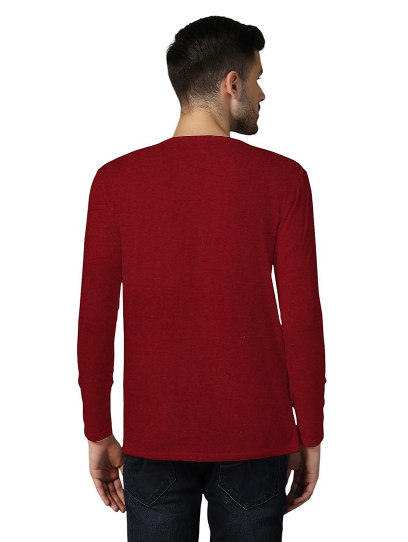 men long sleeves plain t-shirt - 21717649 - Standard Image - 2