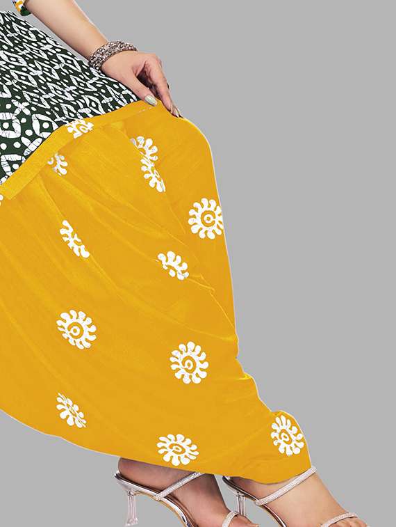 women printed 3-piece unstitched dress material - 21717824 -  Standard Image - 2