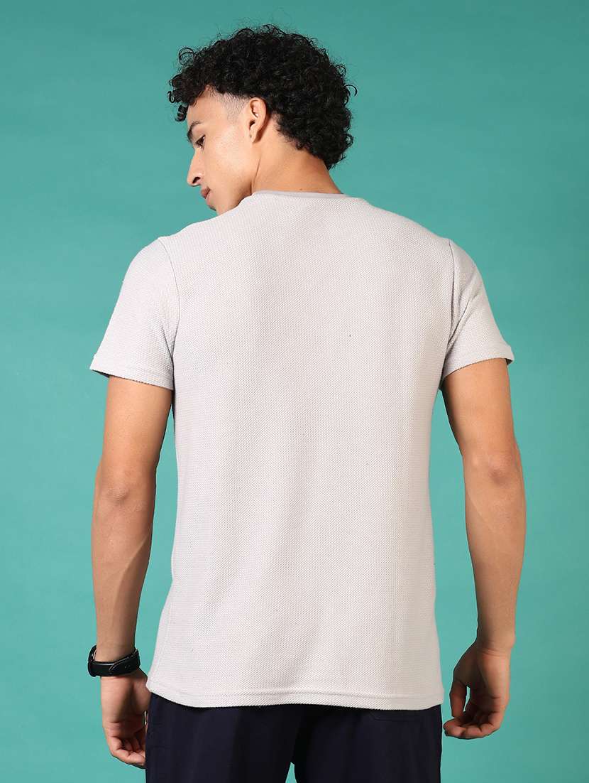 men solid short sleeve t-shirt - 21718133 -  Standard Image - 2