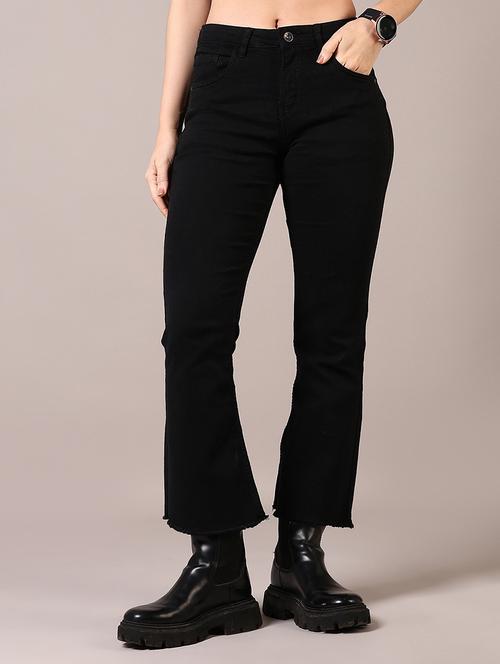 women high rise denim jeans - 21718183 -  Standard Image - 0