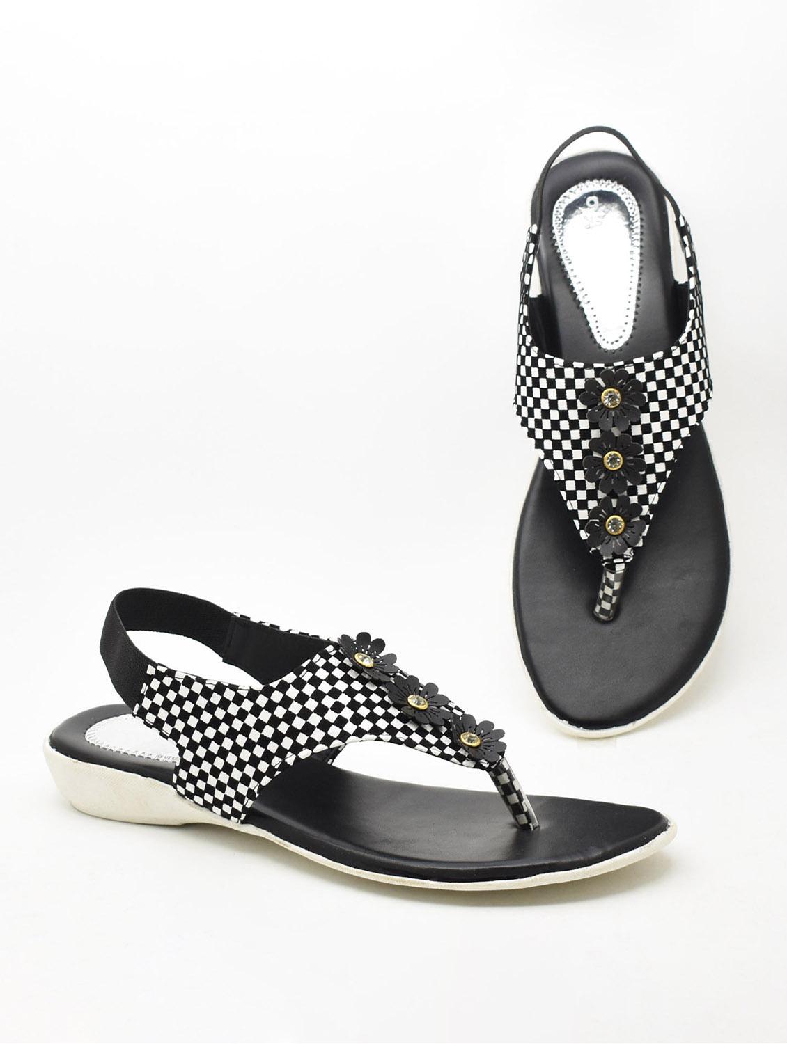 women t-strap flat sandal - 21718198 - Standard Image - 2