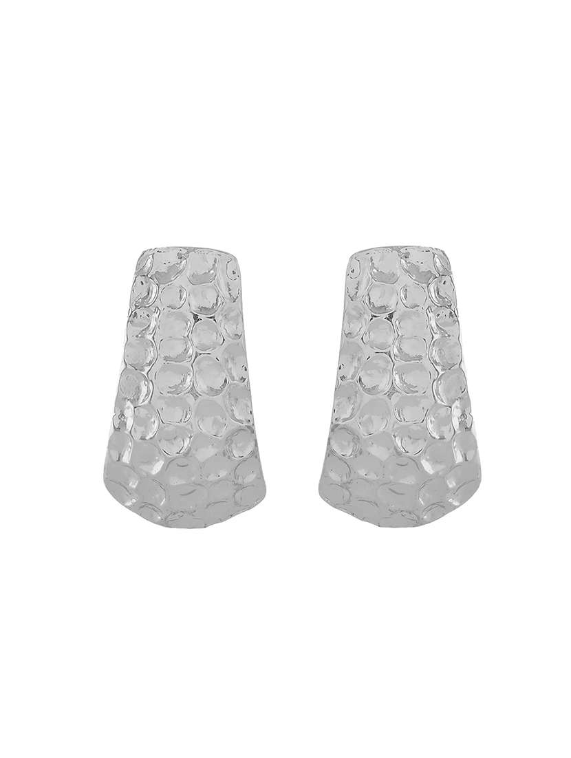 women silver metal drop earrings - 21720262 -  Standard Image - 2