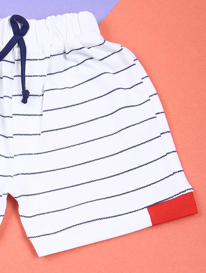 boys printed t-shirt & shorts casual wear sets - 21720580 -  Standard Image - 2