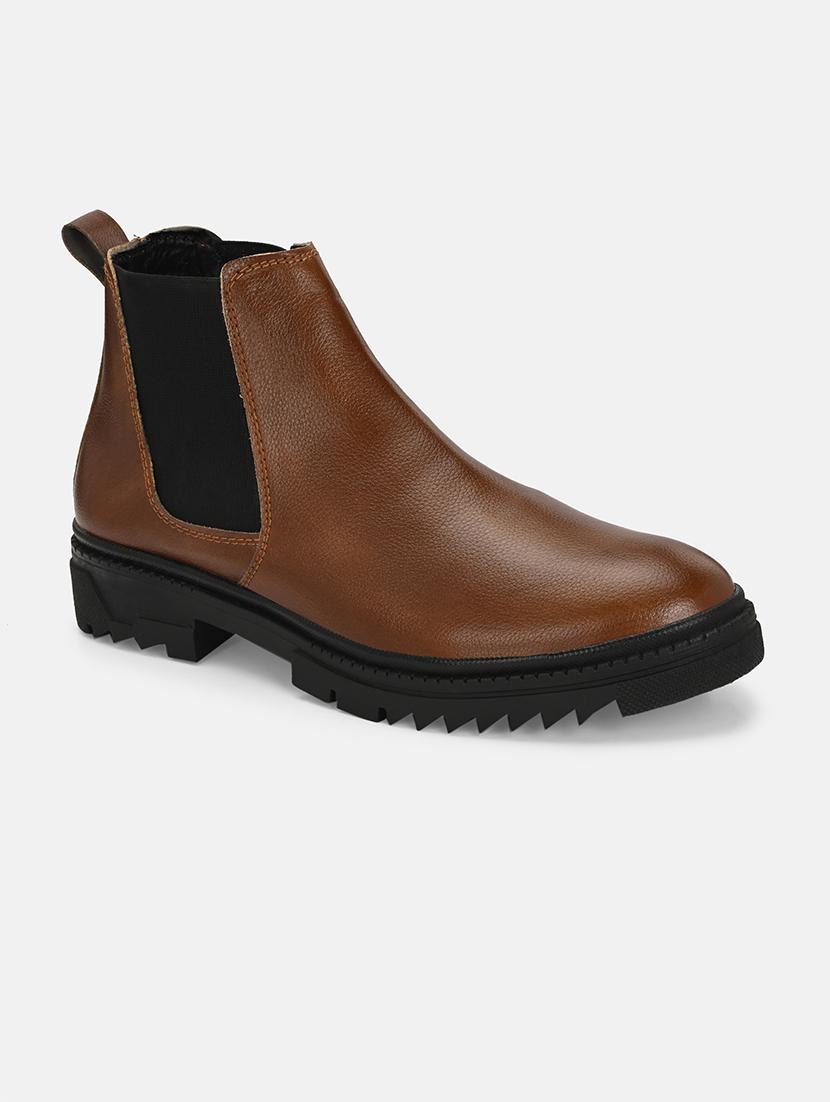 men brown low ankle boot - 21720608 - Zoom Image - 0