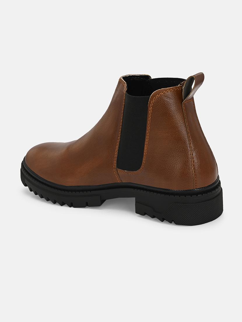 men brown low ankle boot - 21720608 - Standard Image - 2