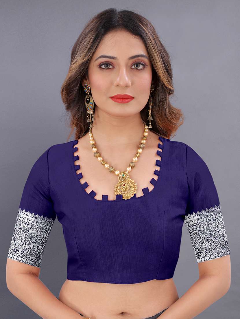 women self design zari work kanjivaram saree with blouse - 21720636 - Standard Image - 2