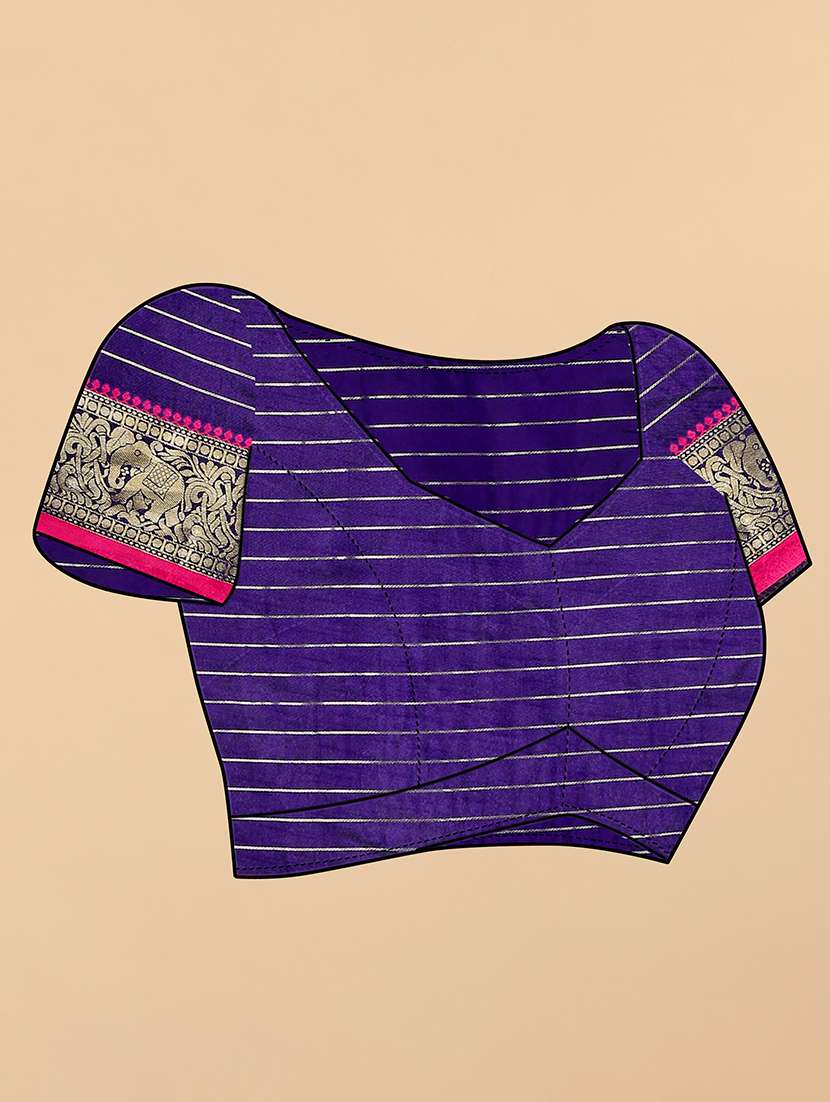 women self design banarasi silk saree with blouse - 21720739 - Standard Image - 2