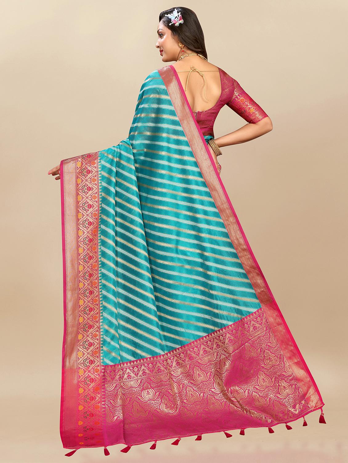women self design banarasi silk saree with blouse - 21720850 - Standard Image - 2
