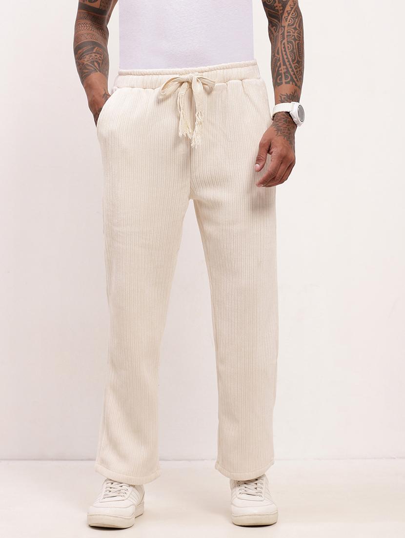 men mid rise solid ankle length track pant - 21720927 - Zoom Image - 0